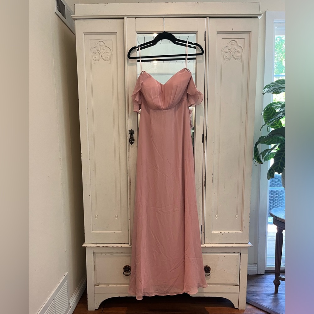Birdy Grey Chiffon “Kae” Homecoming Winter Formal Prom Dress